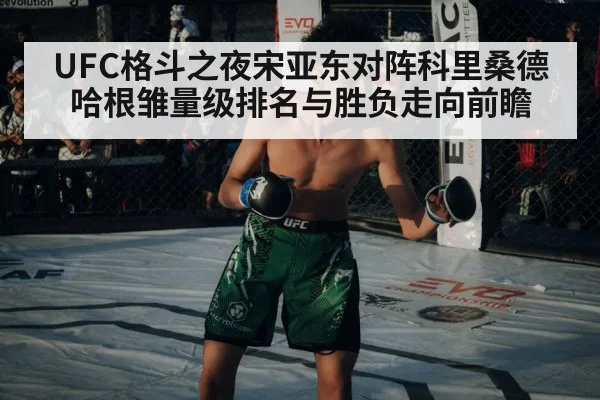UFC格斗之夜宋亚东对阵科里桑德哈根雏量级排名与胜负走向前瞻 - kaiyun